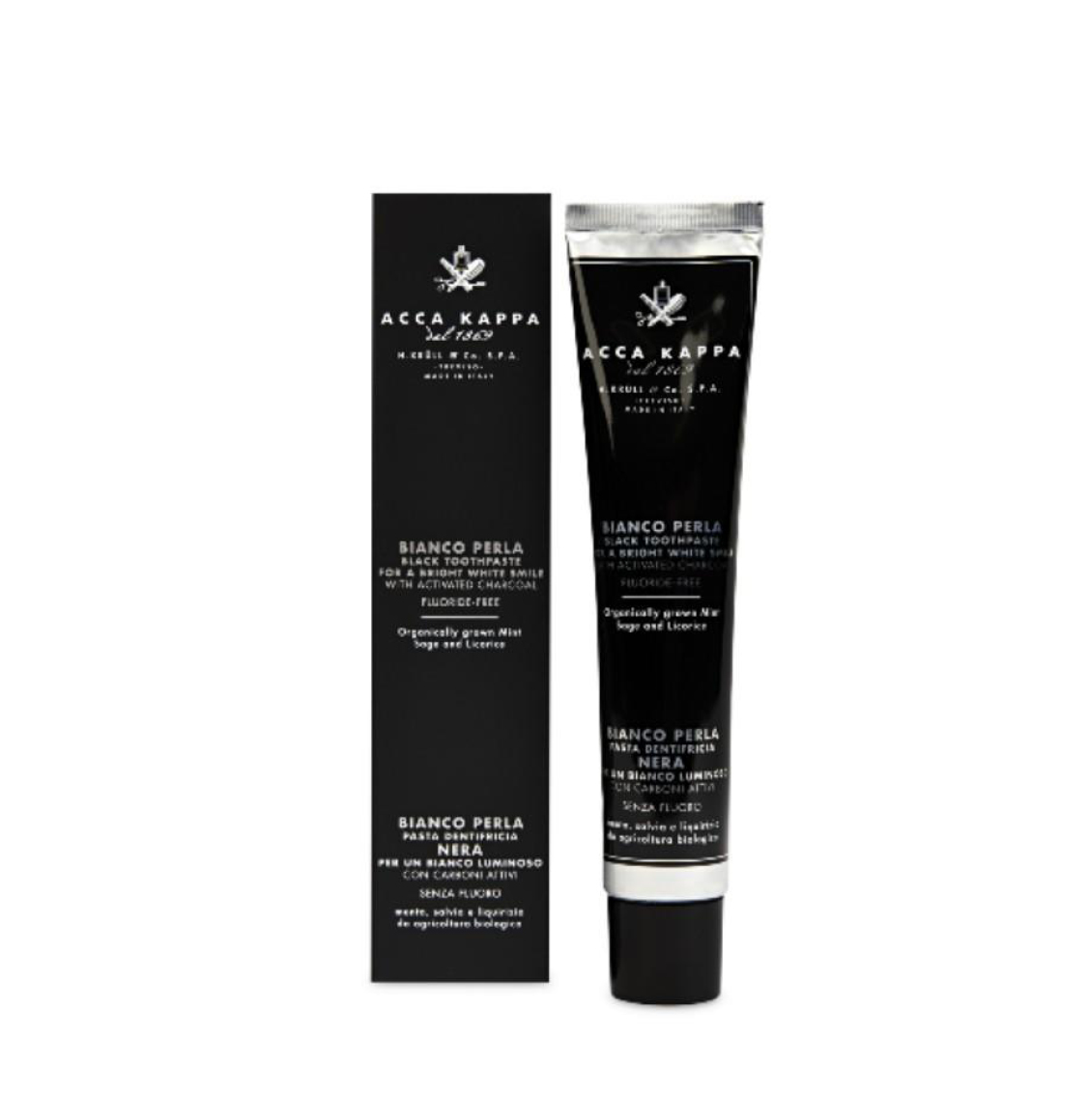 Acca Kappa Black Toothpaste with Activated Charcoal 100ml