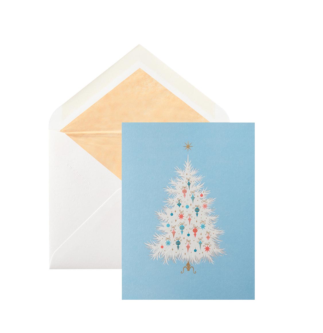 Smythson Christmas Tree Card Set-A