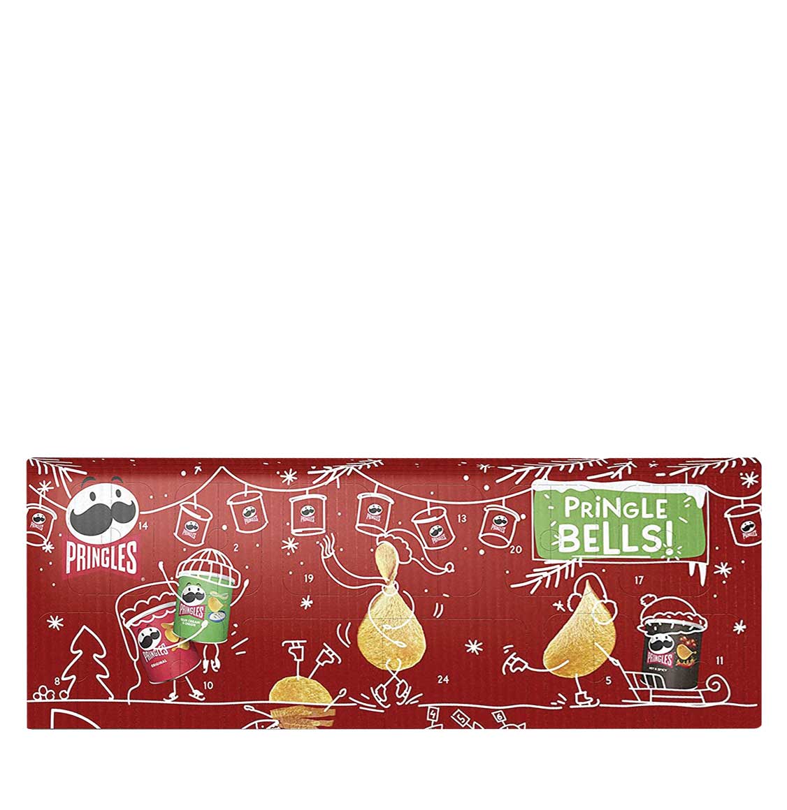 Χριστουγεννιάτικο Ημερολόγιο Pringles Advent Calendar 1.1kg